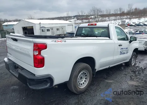 2025 Chevrolet Silverado 1500 4Wd Long Bed Wt from USA, damaged, VIN 3GCNKAEK1SG232959
